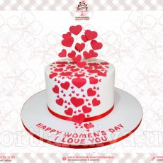 Торт "Happy Women's Day"